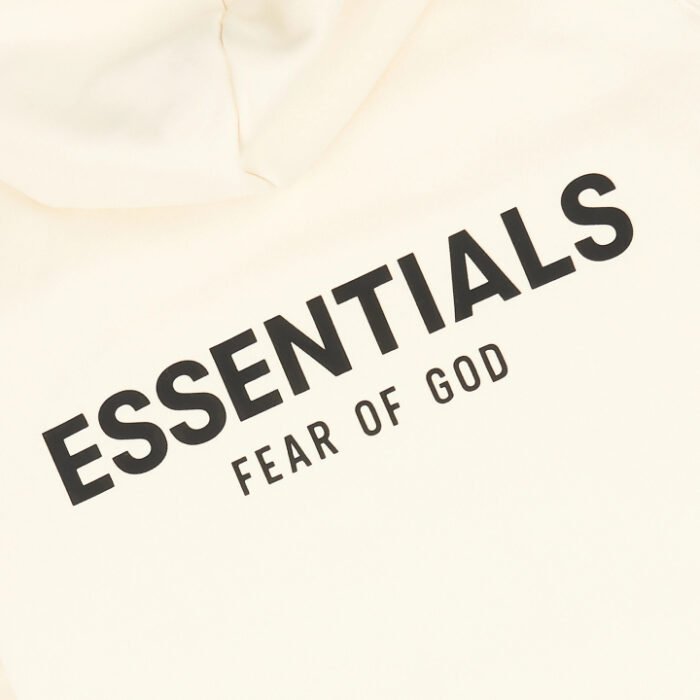 Fear of God Essentials Cream Hoodie