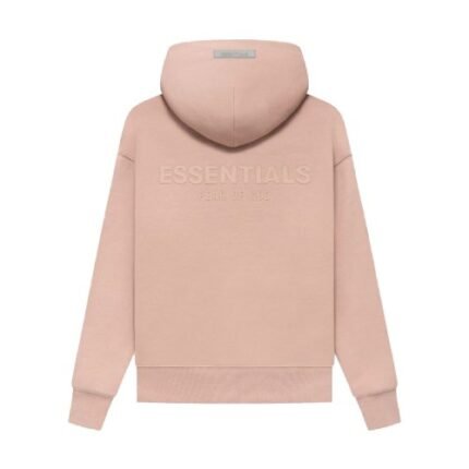 Fear of God Essentials Pullover Hoodie Pink For Kids