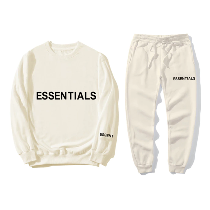 Essentials Spring Tracksuit-Cream